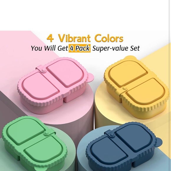 Colorful Stackable Food Storage Containers
NWT - Picture 3 of 7